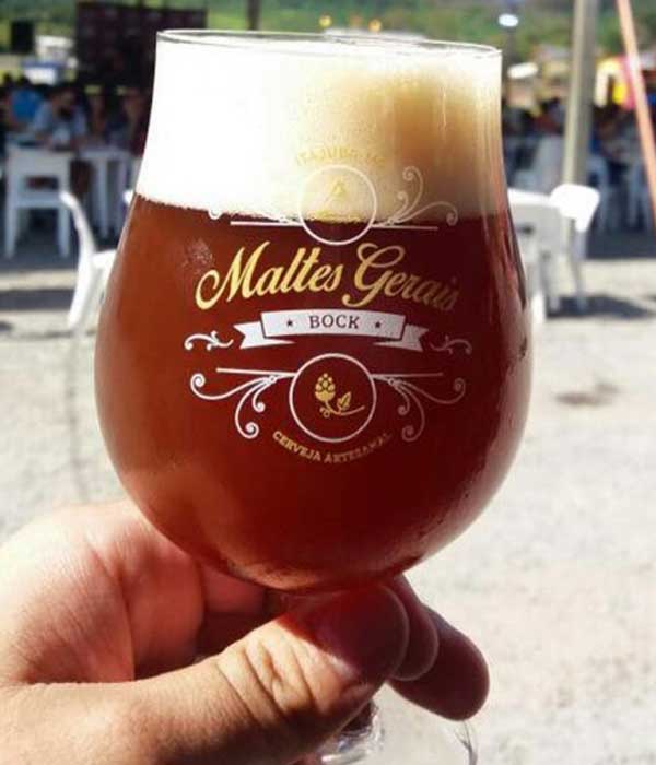 Taça de cristal para cerveja Bock