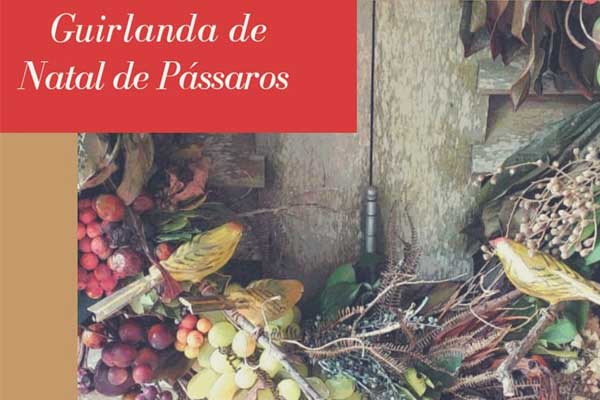 Como fazer Guirlanda de Natal com Pássaro de Madeira - Blog Lojinha Uai