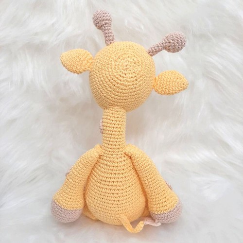 Amigurumi Girafa De Crochê - 30 Cm