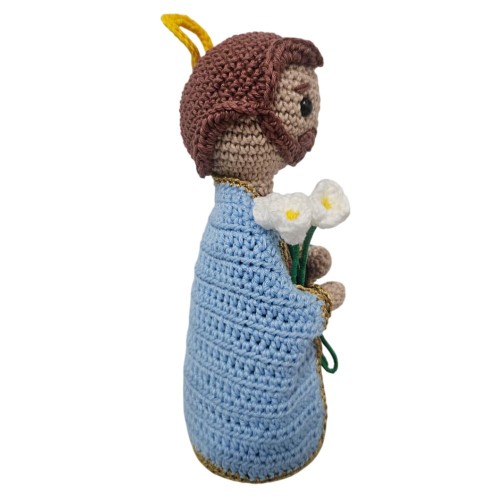 Amigurumi São José de Crochê - 20 cm