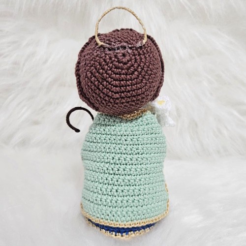 Amigurumi São José de Crochê - 18,5 cm