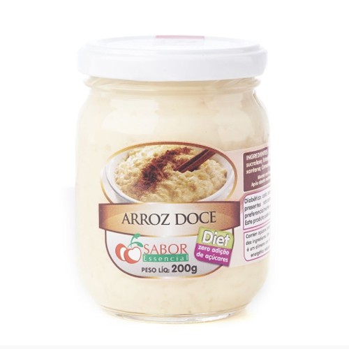 Arroz Doce Diet Zero Açúcar 200g - Sabor Essencial