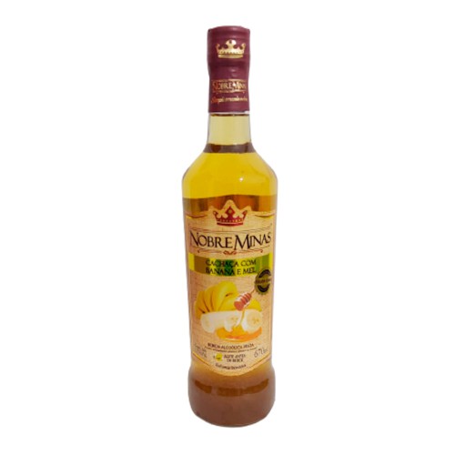 Cachaça de Rapadura com Banana e Mel 670 ml - Nobre Minas