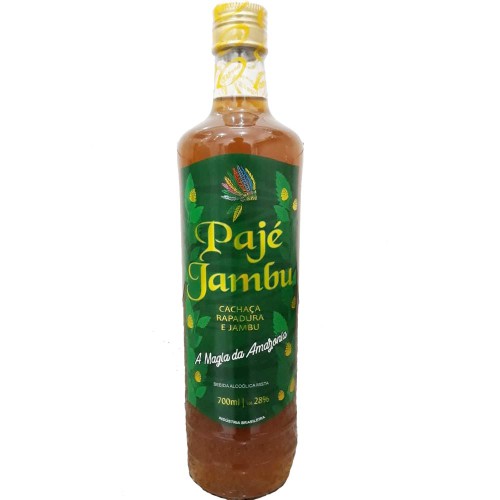 Cachaça de Jambu com Rapadura 670 ml - Pajé Jambu