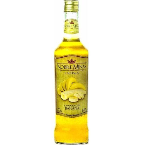 Cachaça de Rapadura com Banana 670 ml - Nobre Minas