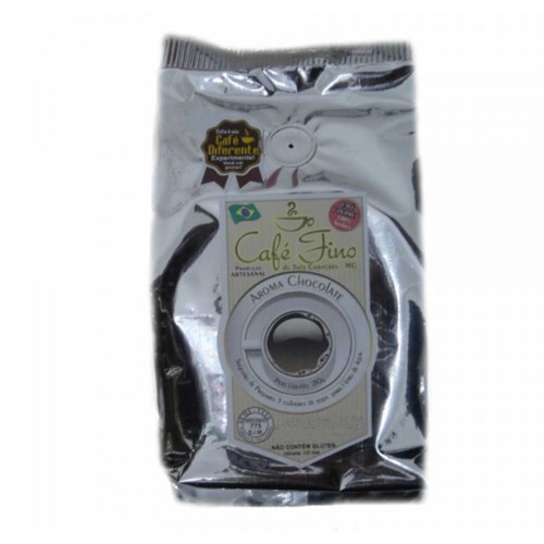 Café 100% Arábica Gourmet Moído com Aroma de Chocolate - 250g