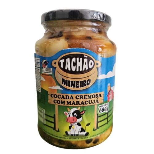 Cocada Cremosa com Maracujá 680g - Tachão Mineiro
