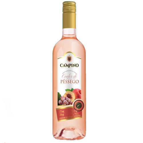 Cooler de Pêssego 750 ml - Campino