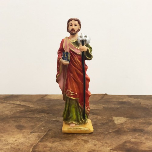 Imagem de São Judas Tadeu em Resina - 15 cm
