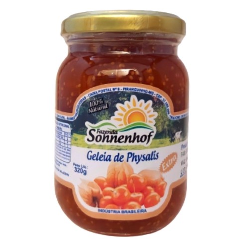 Geleia Extra de Physalis - 320g - Fazenda Sonnenhof