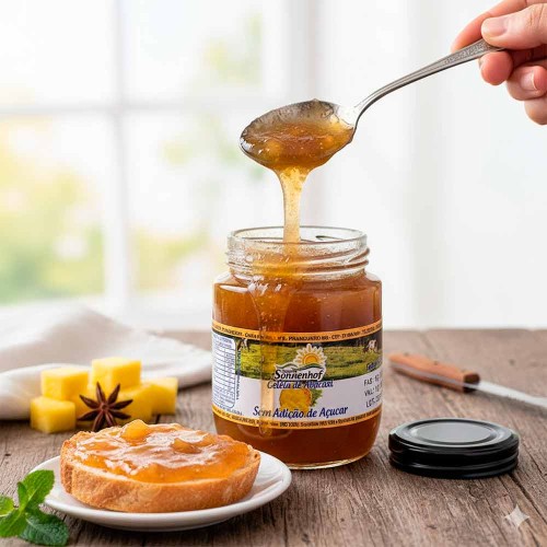 Geleia Diet de Abacaxi  - 270g - Fazenda Sonnenhof