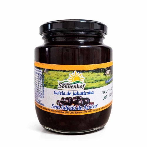 Geleia Diet de Jabuticaba - 270g - Fazenda Sonnenhof