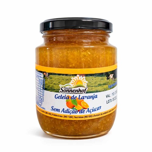 Geleia Diet de Laranja - 270g - Fazenda Sonnenhof