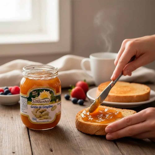 Geleia Extra de Gengibre - 320g - Fazenda Sonnenhof