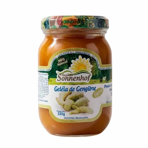 Geleia Extra de Gengibre - 320g - Fazenda Sonnenhof