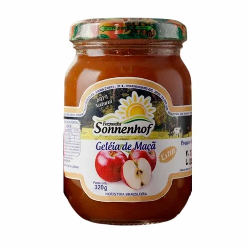 Geleia Extra de Maçã - 320g - Fazenda Sonnenhof