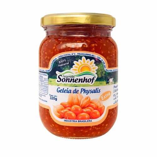 Geleia Extra de Physalis - 320g - Fazenda Sonnenhof