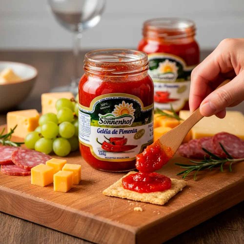 Geleia Extra de Pimenta - 320g - Fazenda Sonnenhof