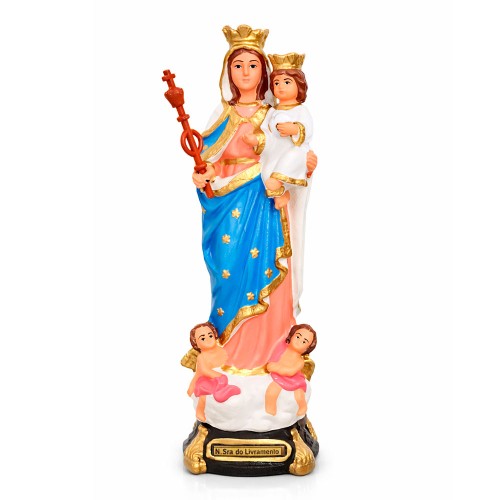 Imagem de Nossa Senhora do Livramento em Borracha Inquebrável - 20 cm