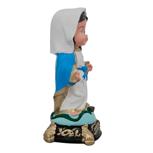 Imagem Infantil de Nossa Senhora das Graças em Borracha Inquebrável - 15 cm
