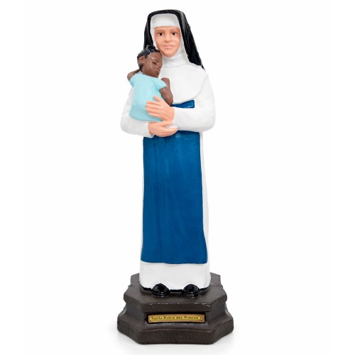 Imagem de Santa Irmã Dulce em Borracha Inquebrável - 20 cm
