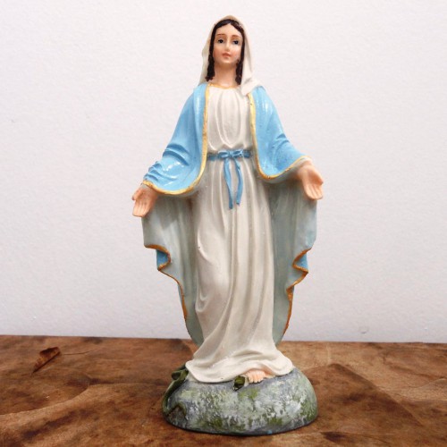 Imagem de Nossa Senhora das Graças em Resina Modelo sem Medalha - 18 cm