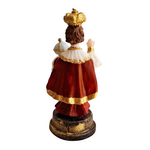 Imagem do Menino Jesus de Praga em Resina - 9 cm
