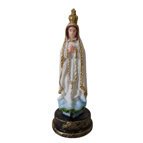 Imagem de Nossa Senhora de Fátima em Resina - 9 cm