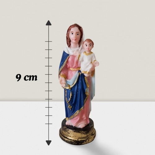 Imagem de Nossa Senhora do Rosário em Resina - 9 cm
