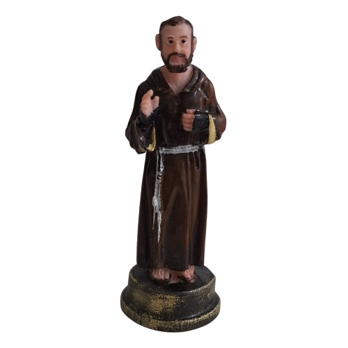 Imagem de São Padre Pio em Resina - 9 cm