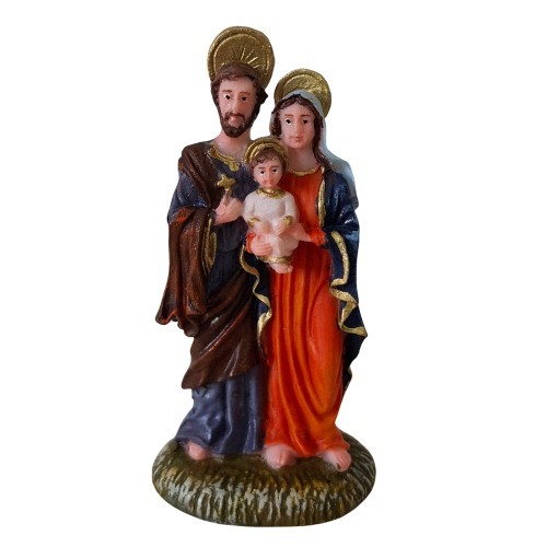 Imagem da Sagrada Família em Resina - 9 cm