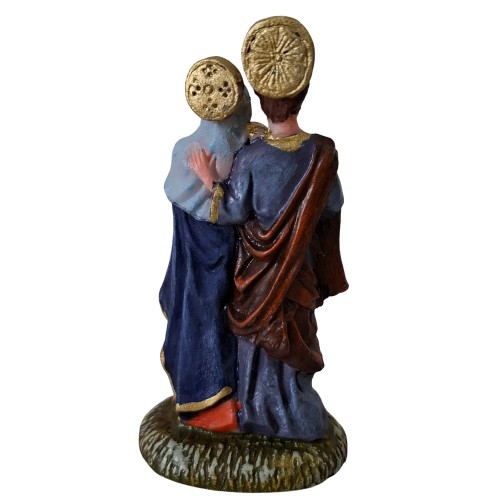 Imagem da Sagrada Família em Resina - 9 cm