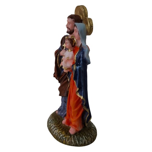 Imagem da Sagrada Família em Resina - 9 cm