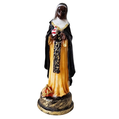 Imagem de Santa Efigênia em Resina - 9 cm