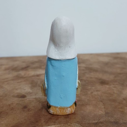 Imagem Infantil de Nossa Senhora das Graças em Resina - 8 cm