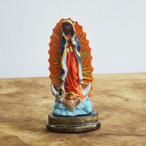 Imagem de Nossa Senhora de Guadalupe em Resina - 9 cm