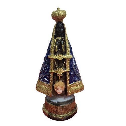 Imagem de Nossa Senhora Aparecida em Resina - 9 cm