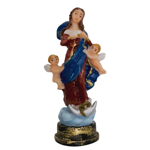 Imagem de Nossa Senhora Desatadora dos Nós em Resina - 9 cm