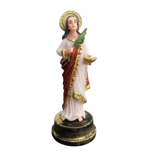 Imagem de Santa Luzia em Resina - 9 cm
