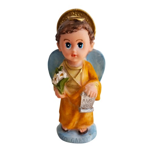 Imagem Infantil de São Gabriel Arcanjo em Resina - 7 cm