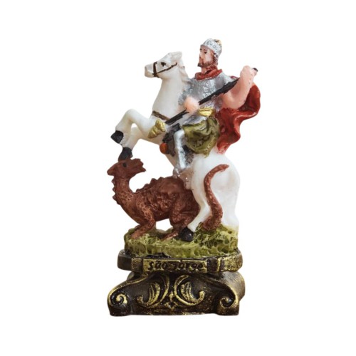 Imagem de São Jorge em Resina - 9 cm