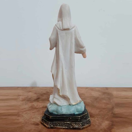 Imagem do Sagrado Coração de Maria em Resina - 20 cm
