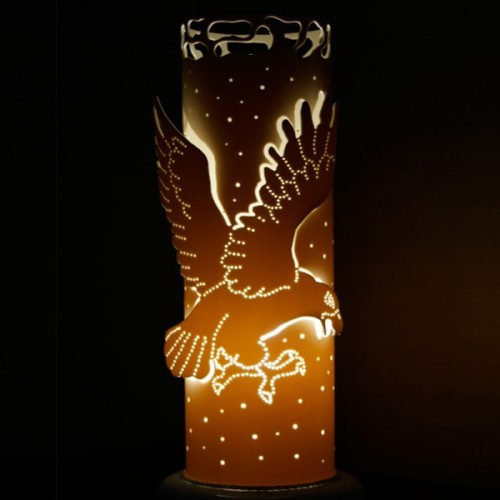 Luminária em PVC Águia - Bivolt