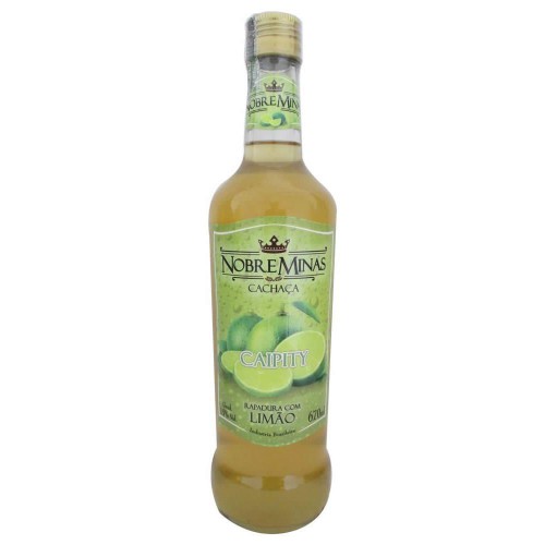 Cachaça de Rapadura com Limão Caipity 670 ml - Nobre Minas