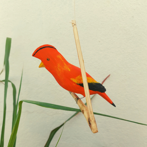 Pássaro de Madeira Galo da Serra