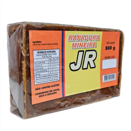 Rapadura Mineira 500g - Doces JR