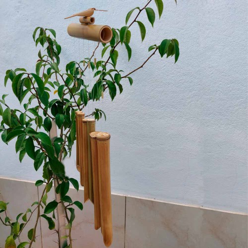 Sino dos Ventos de Bambu - Modelo Beija-flor
