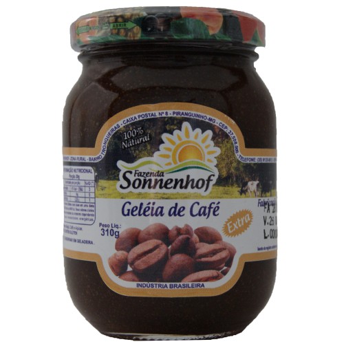 Geleia Extra de Café - 310g - Fazenda Sonnenhof
