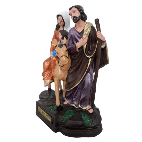 Imagem de Nossa Senhora do Desterro em Borracha Inquebrável - 21 cm