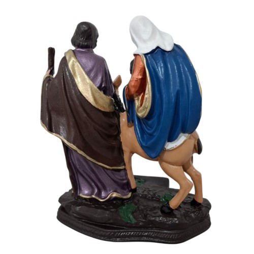 Imagem de Nossa Senhora do Desterro em Borracha Inquebrável - 21 cm